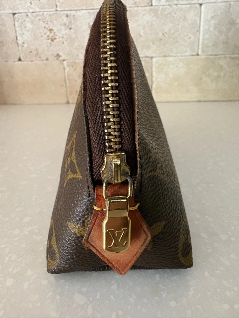 Louis Vuitton Monogram Canvas Cosmetic Bag